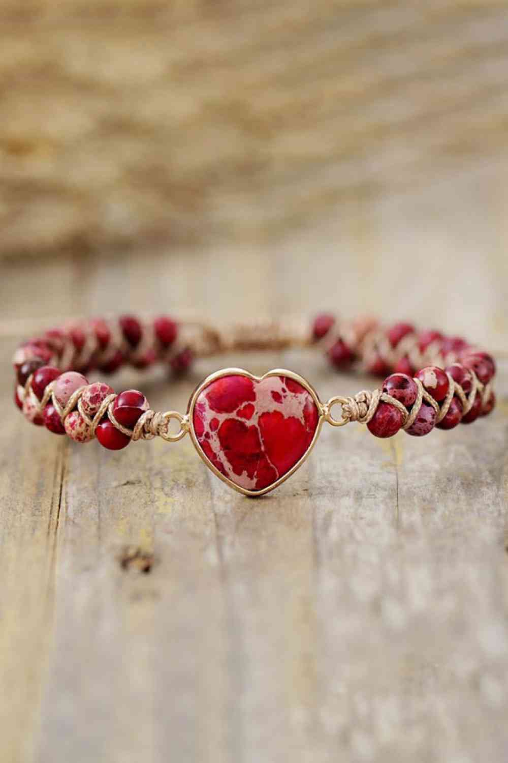 Heart Stone Bohemian Bracelet