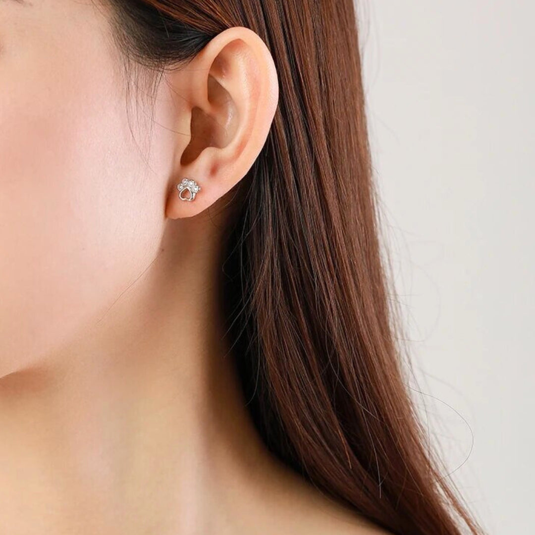 Pawprint Spark Earrings