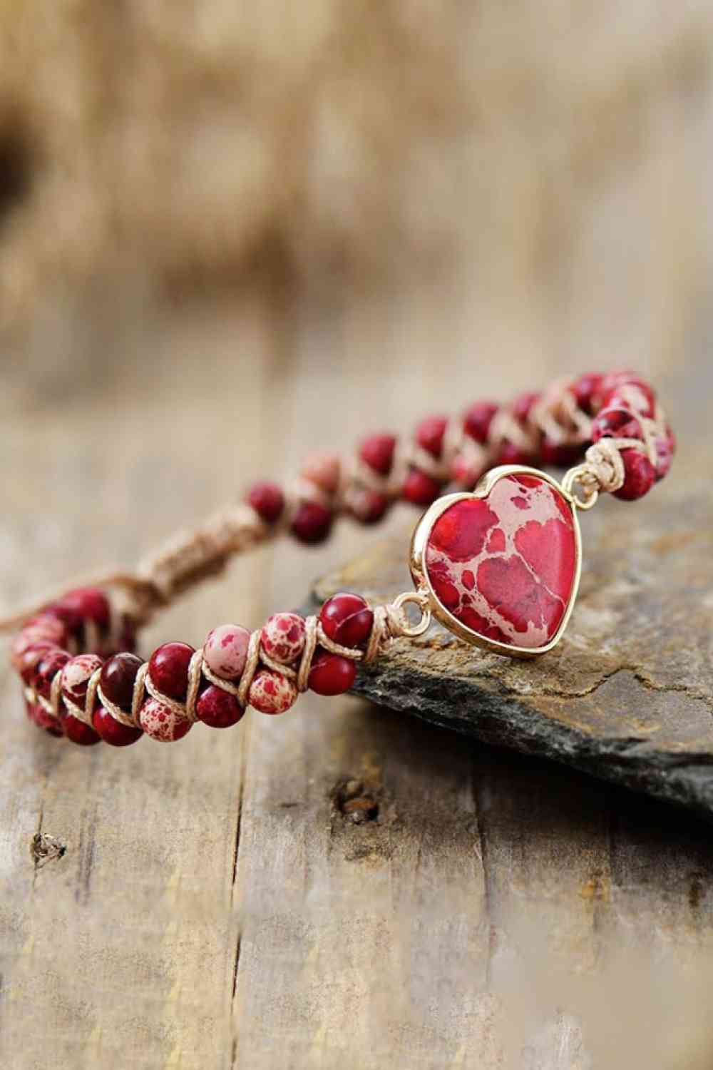 Heart Stone Bohemian Bracelet
