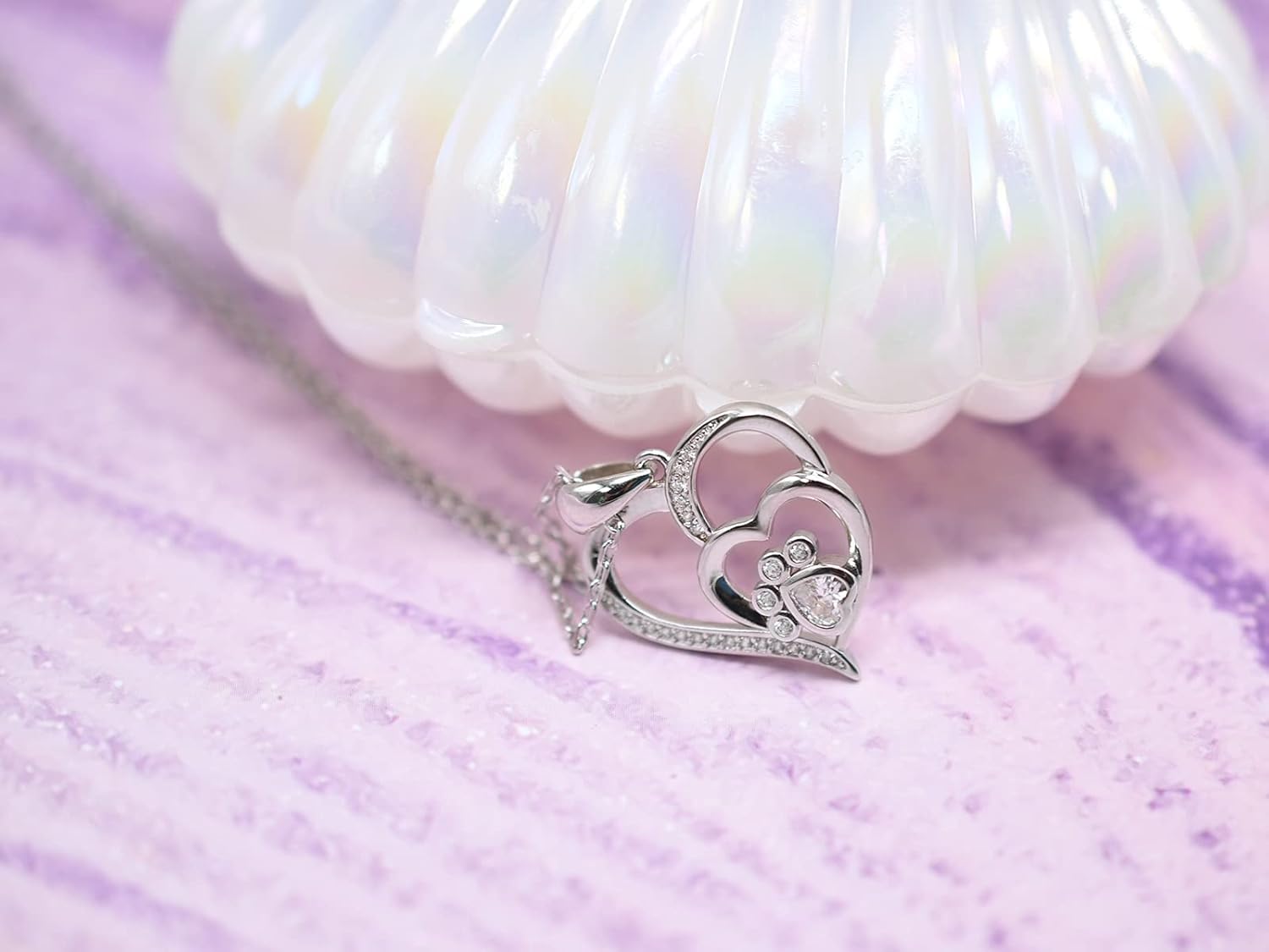 Paw in My Heart Necklace