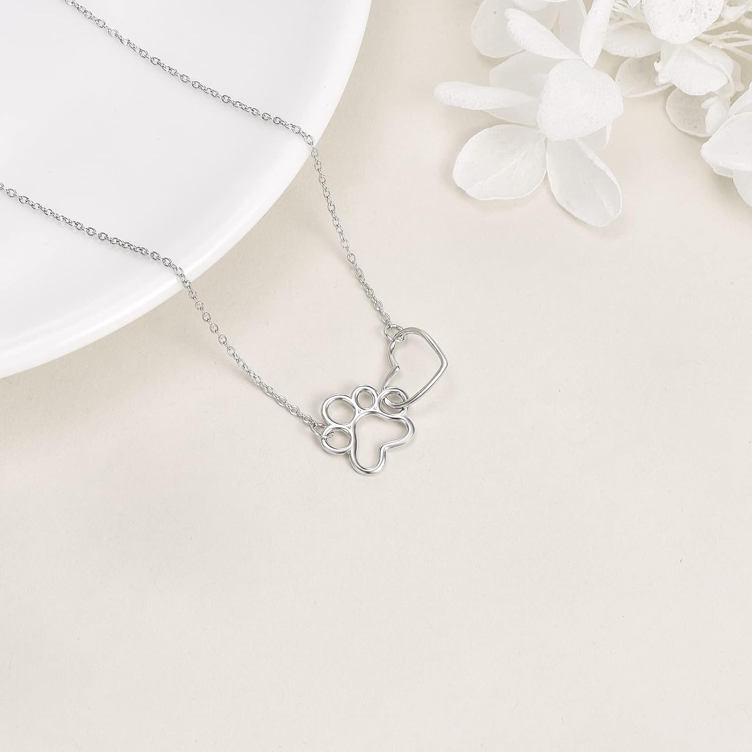 Eternal Bond Paw Necklace