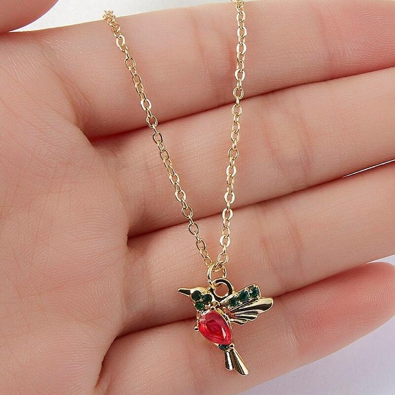 Hummingbird Paw Pendant Necklace