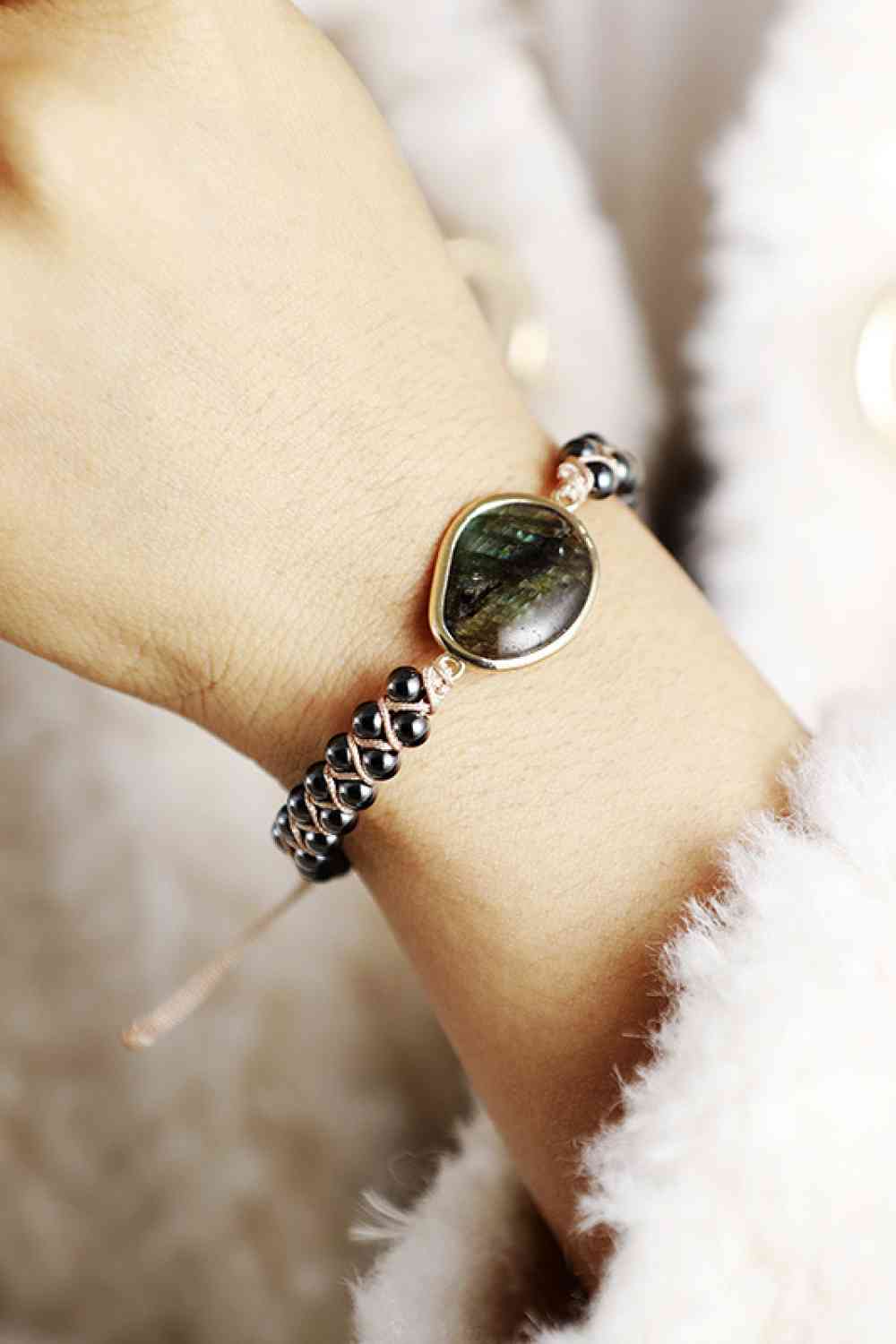 Gemstone Bead Bracelet