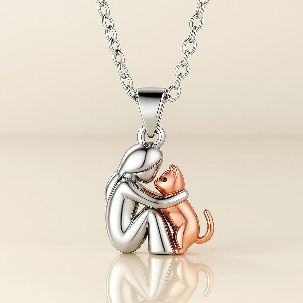 Fortune Feline Charm Necklace