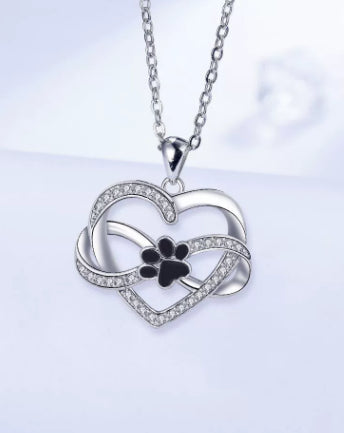 Eternal Bond Paw Necklace