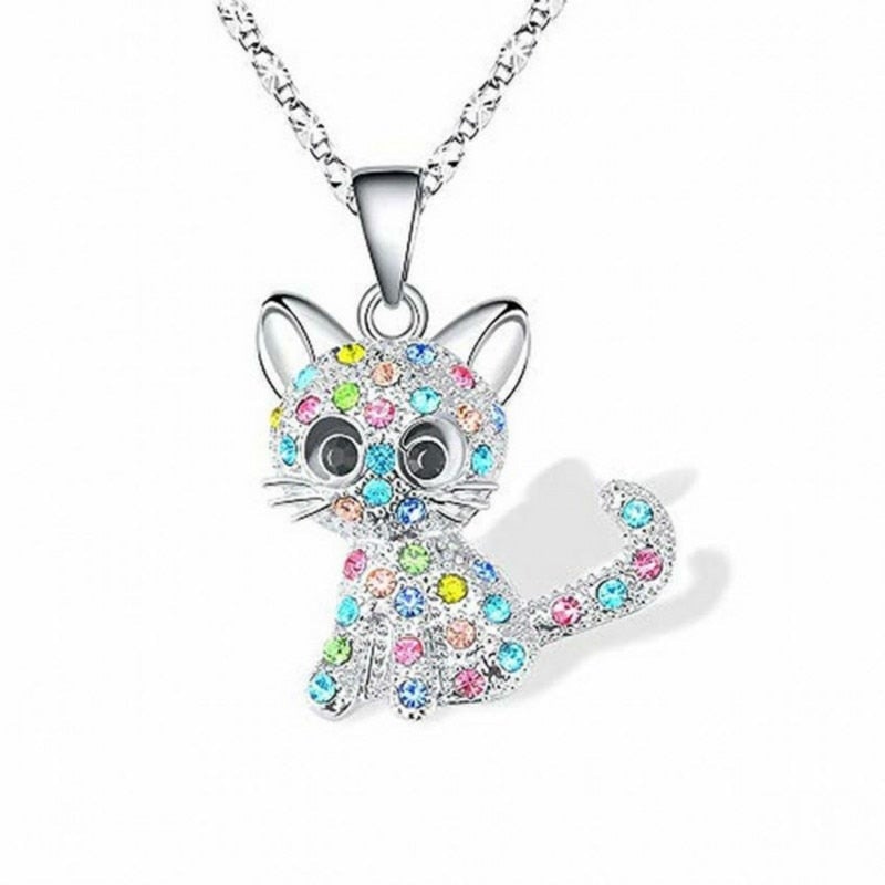 Enchanted Kittens Paw Necklace