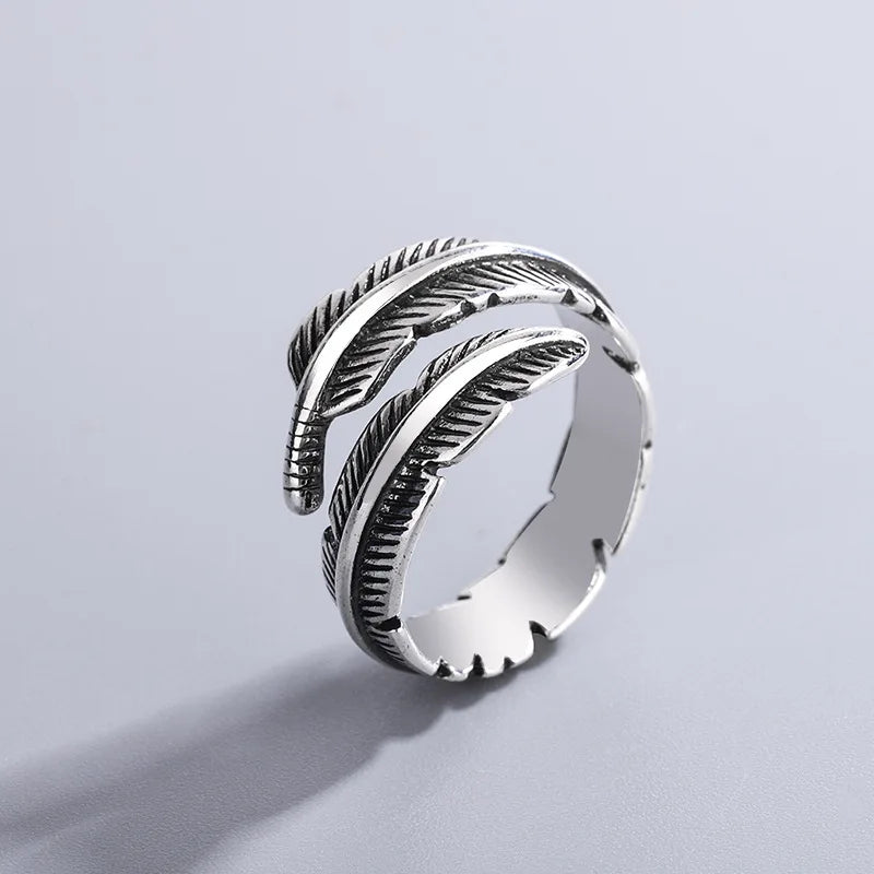 Angel's Feather Memory Paw Ring