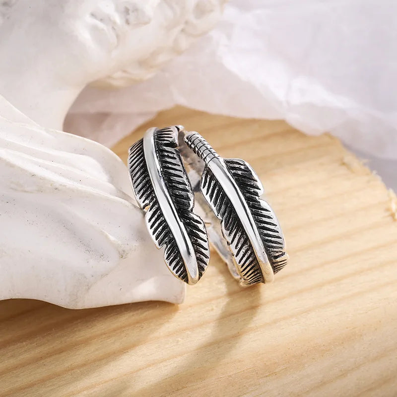 Angel's Feather Memory Paw Ring