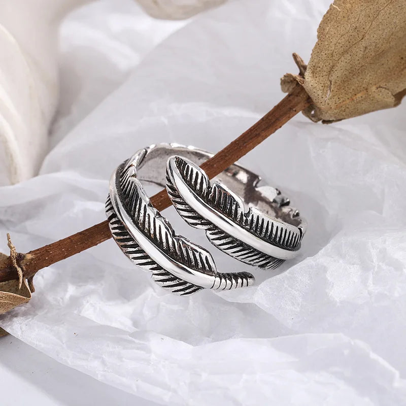 Angel's Feather Memory Paw Ring