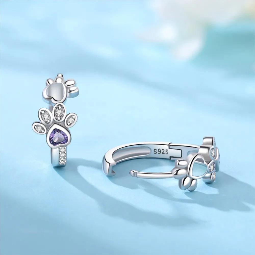 Paw & Heart Elegance Earrings
