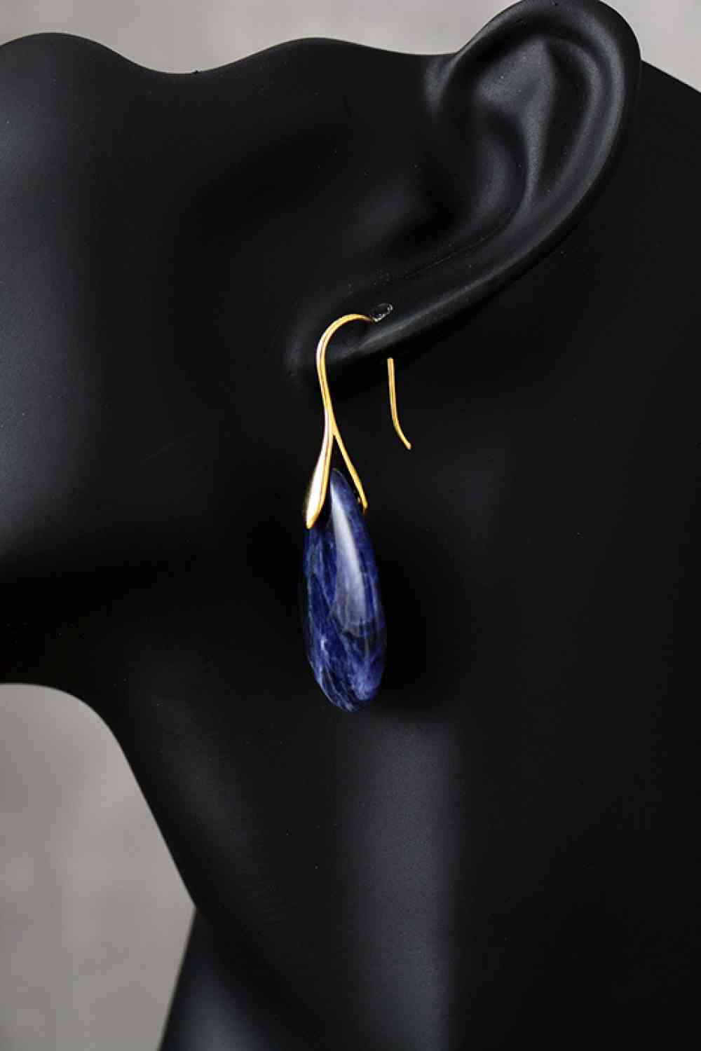 Midnight Teardrop Earrings