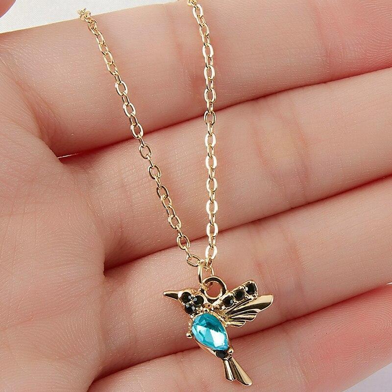 Hummingbird Paw Pendant Necklace