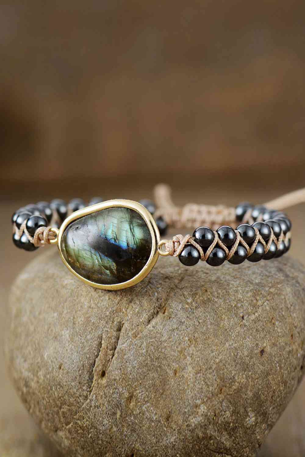 Gemstone Bead Bracelet