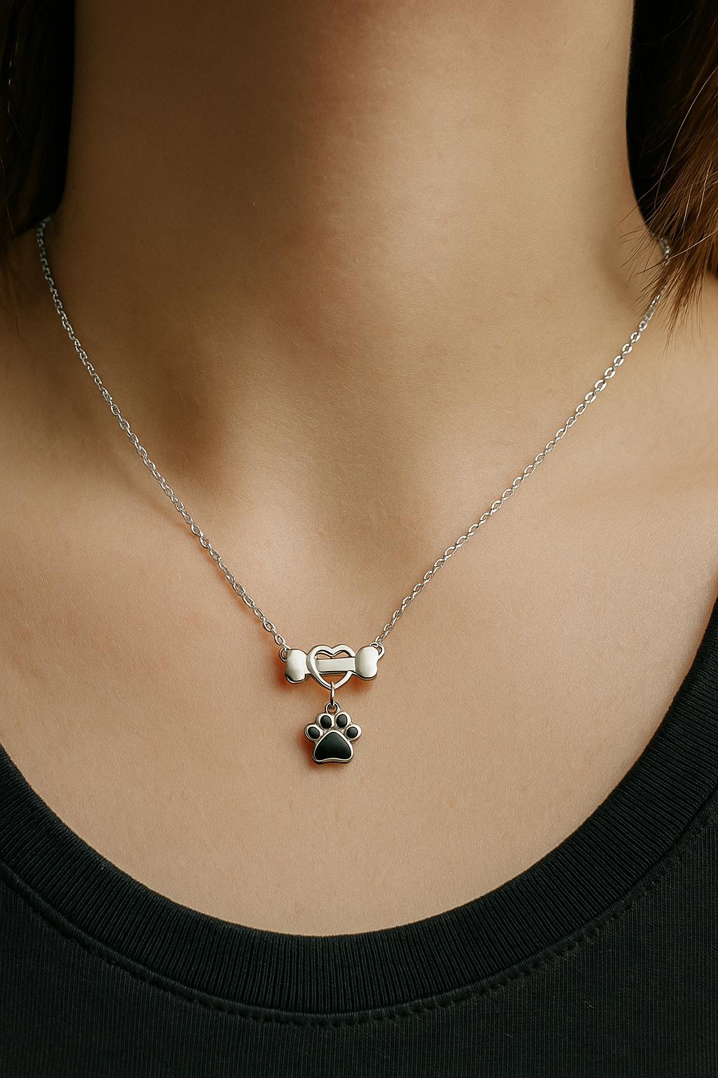Bond of Love Paw Necklace