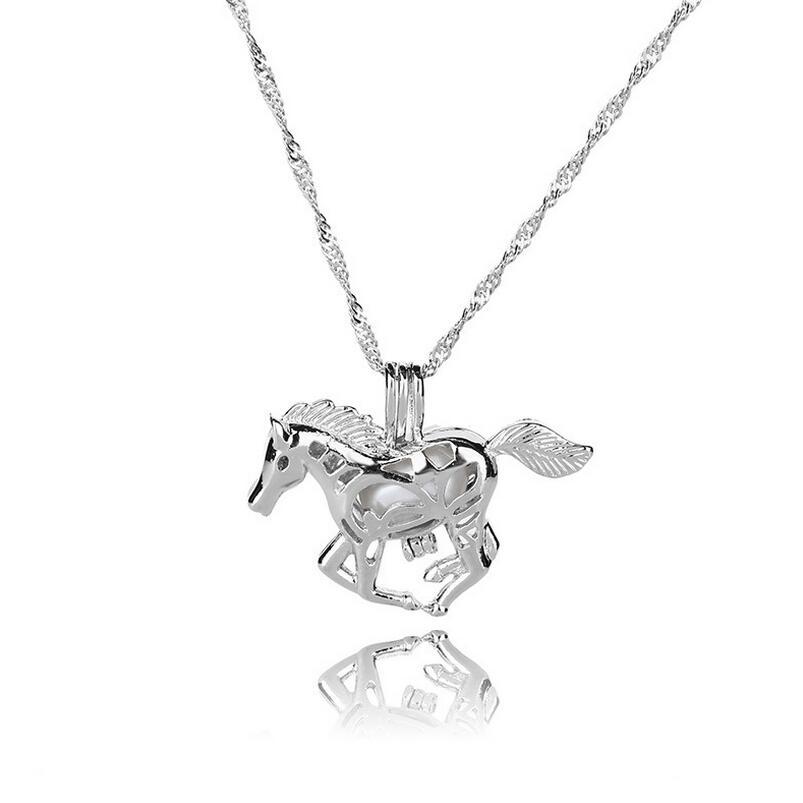 Wild Grace Luminous Horse Necklace