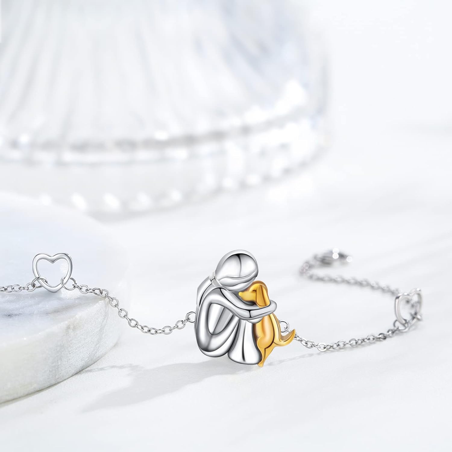 Loyal Heart Adjustable Paw Bracelet