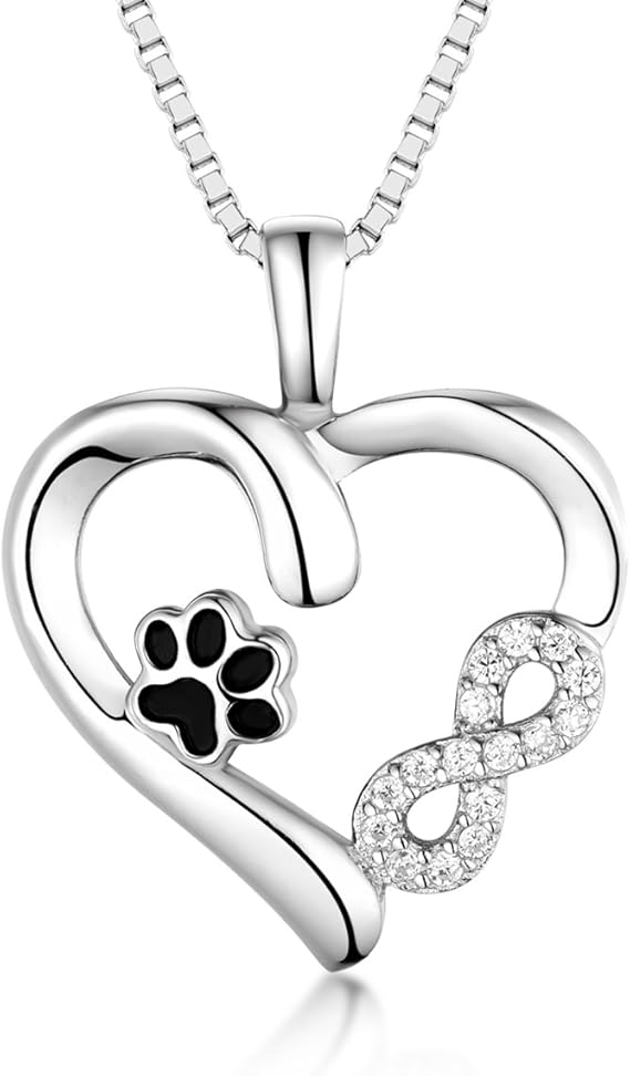 Eternal Love Paw Necklace