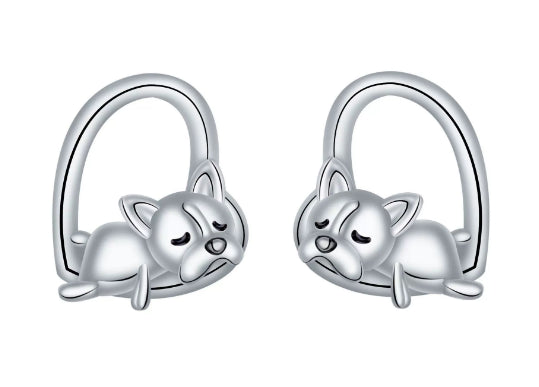 Paw Whispering Pup Earrings