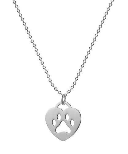 Paw Prints of Love Necklace