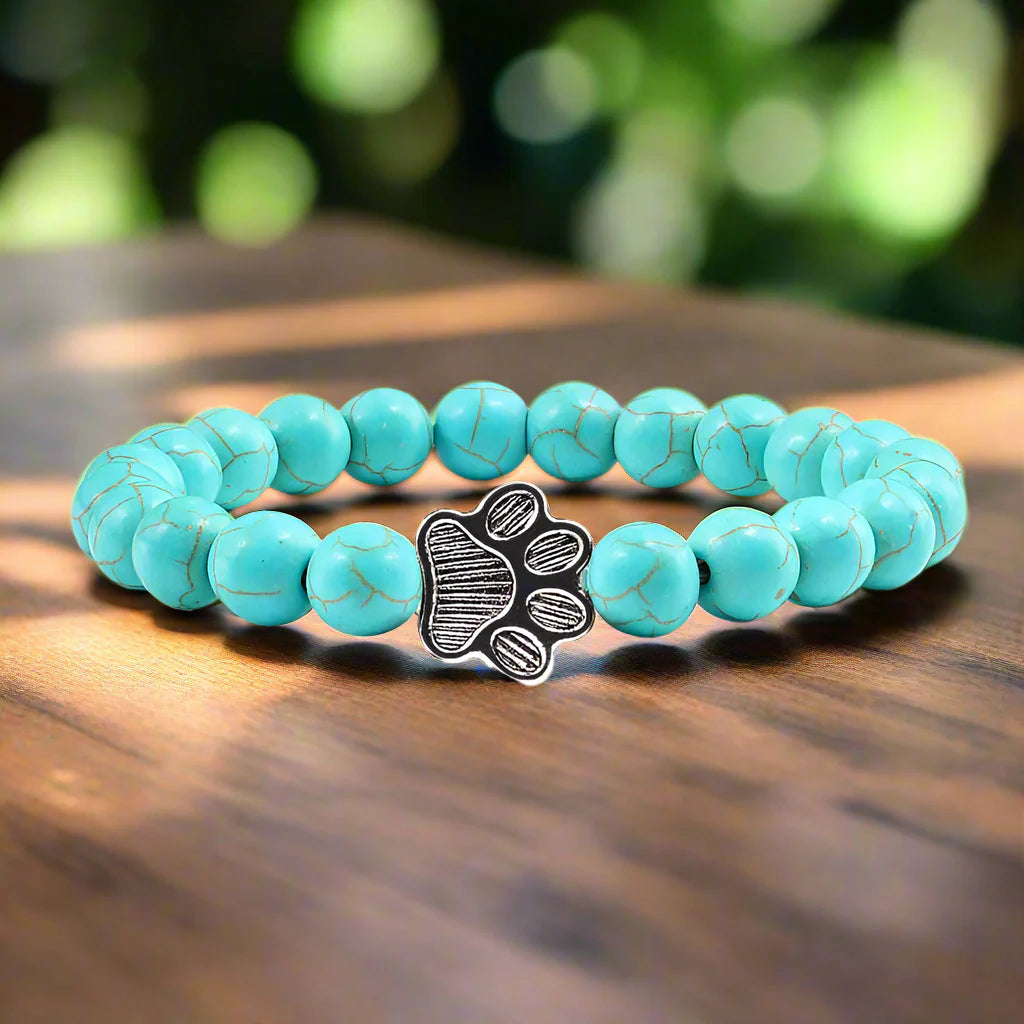 Pawprints in Stone Bracelet