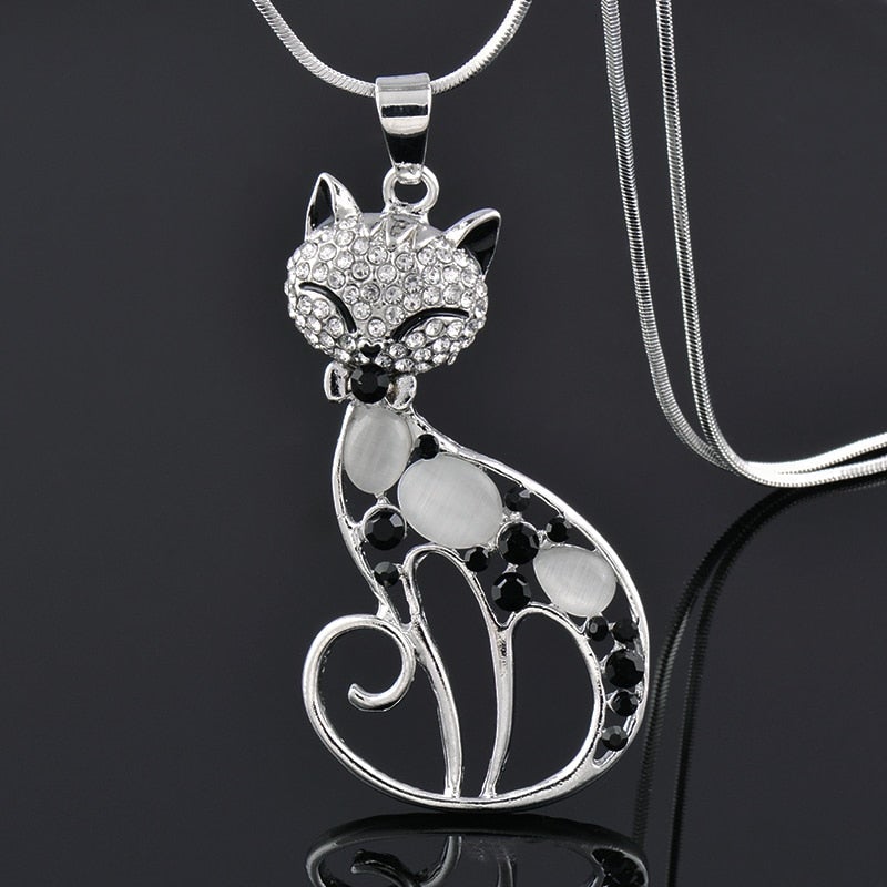Moonlit Muse Paw Necklace