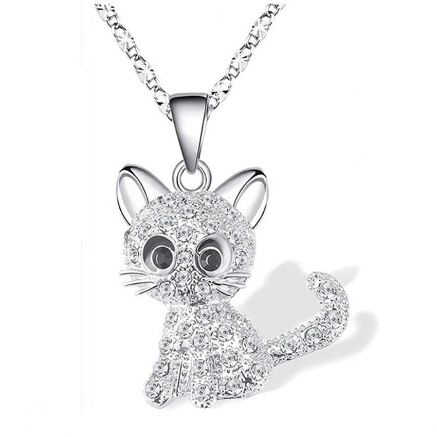Enchanted Kittens Paw Necklace