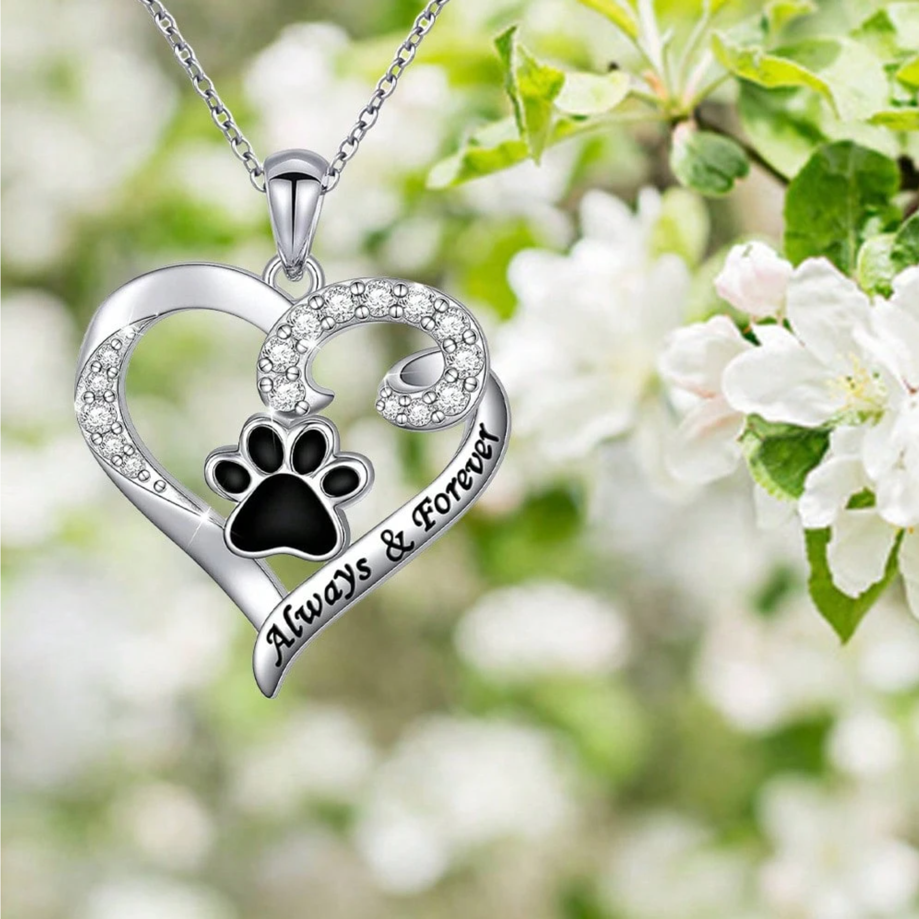 Paw & Heart Delicate Necklace