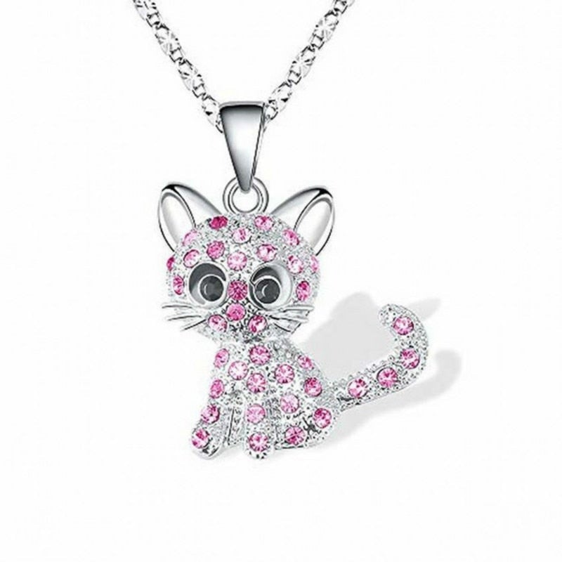 Enchanted Kittens Paw Necklace