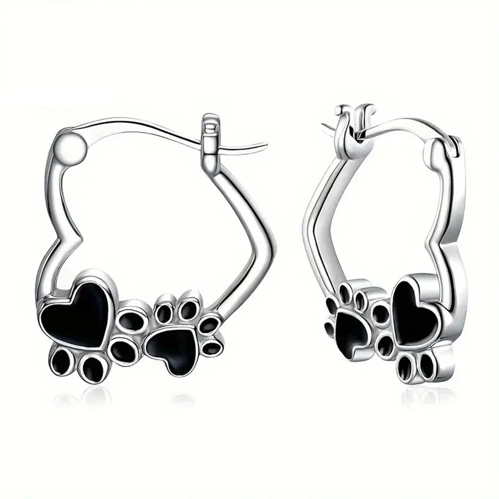 Paw & Heart Harmony Earrings
