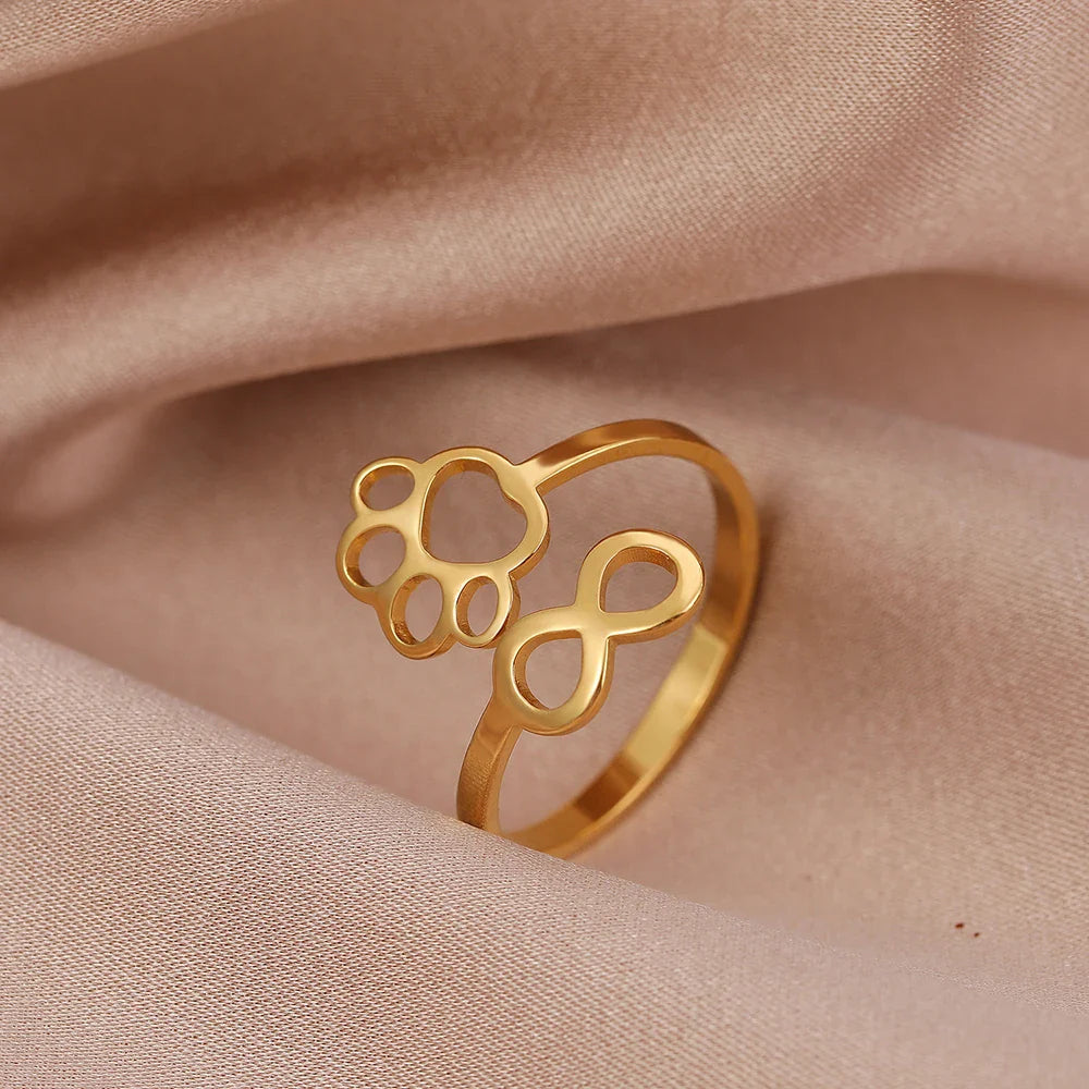 Everbond Infinity Paw Ring