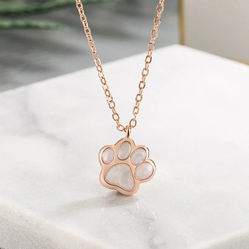 Pawprint Grace Necklace