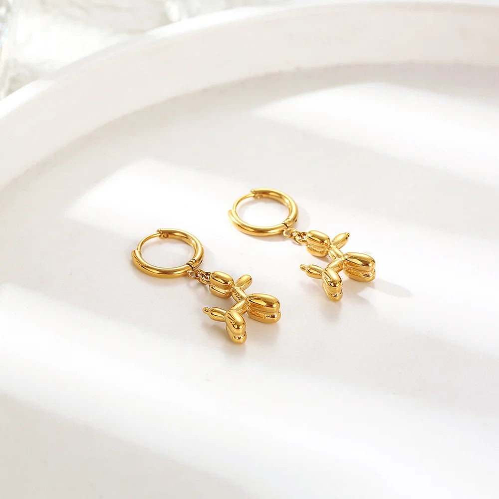 Whimsy Balloon Paw Earrings