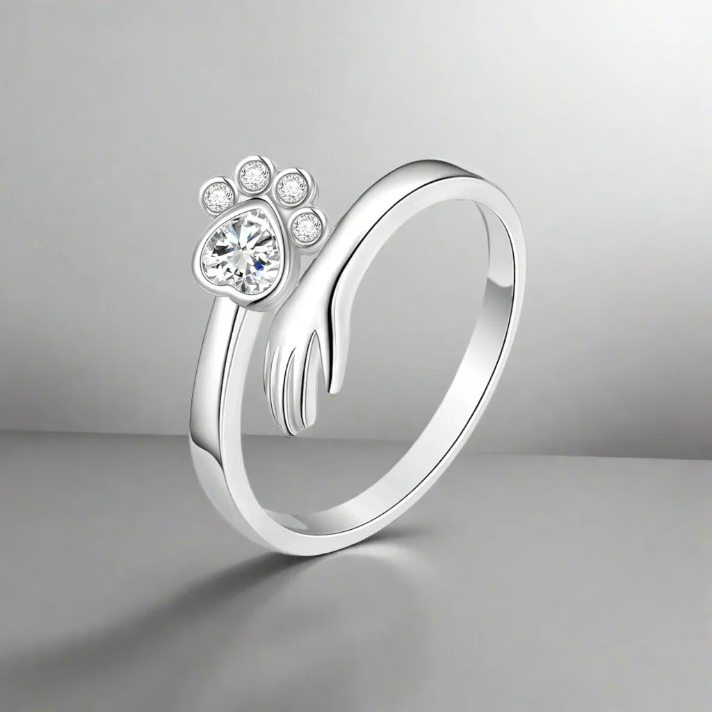 Everbond Hand-in-Paw Ring