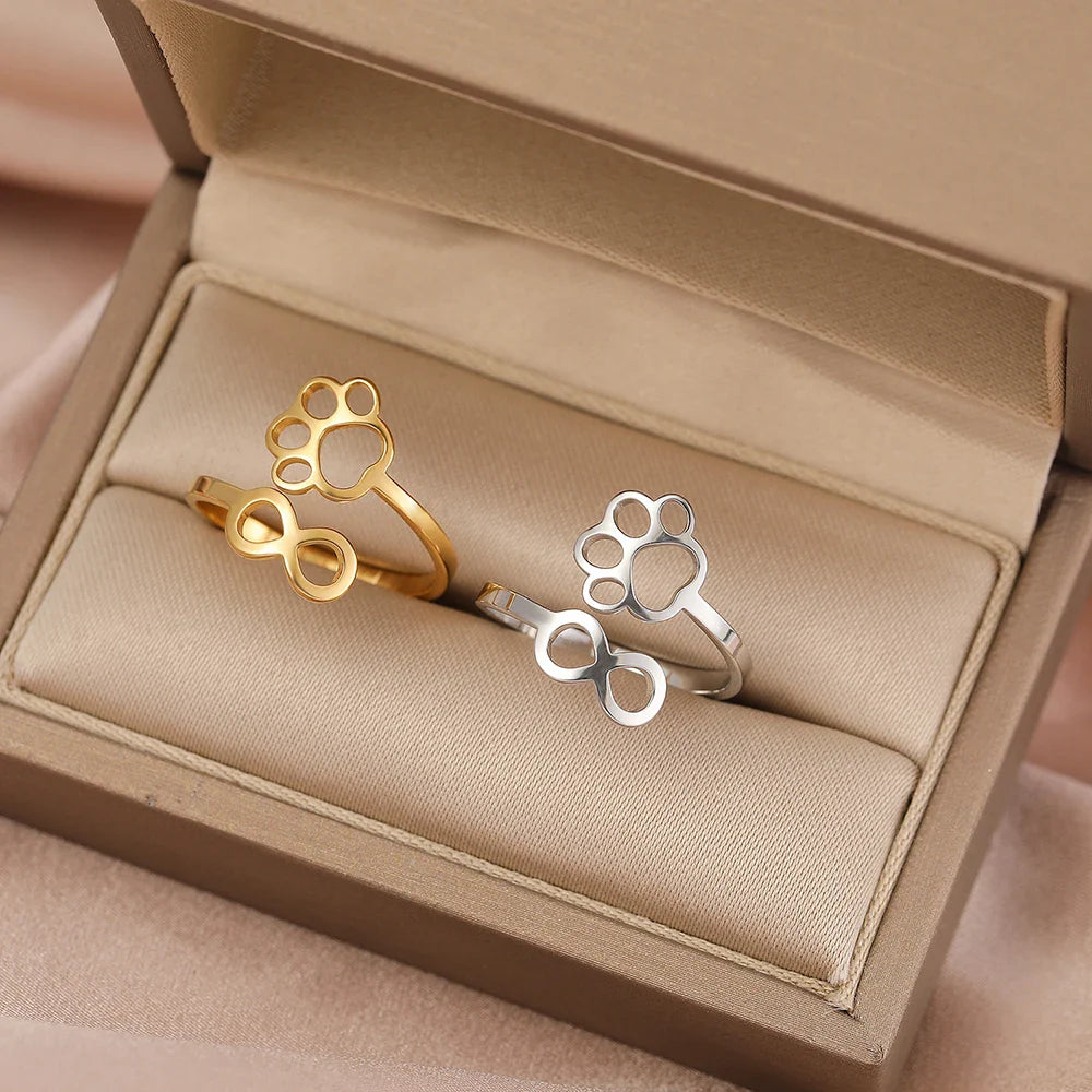 Everbond Infinity Paw Ring