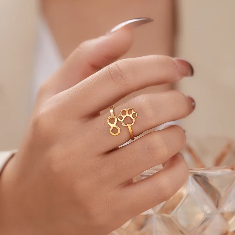 Everbond Infinity Paw Ring