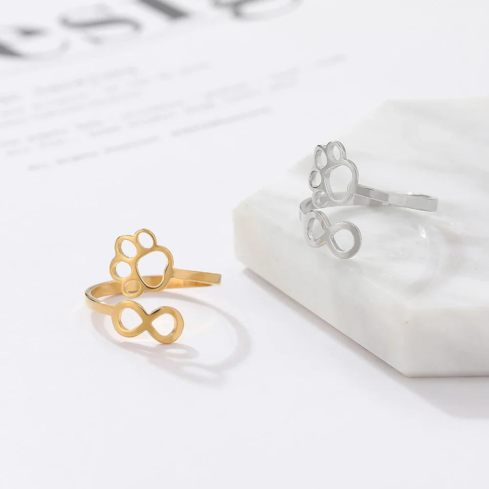 Everbond Infinity Paw Ring