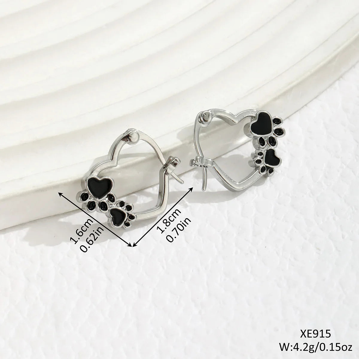 Paw & Heart Harmony Earrings