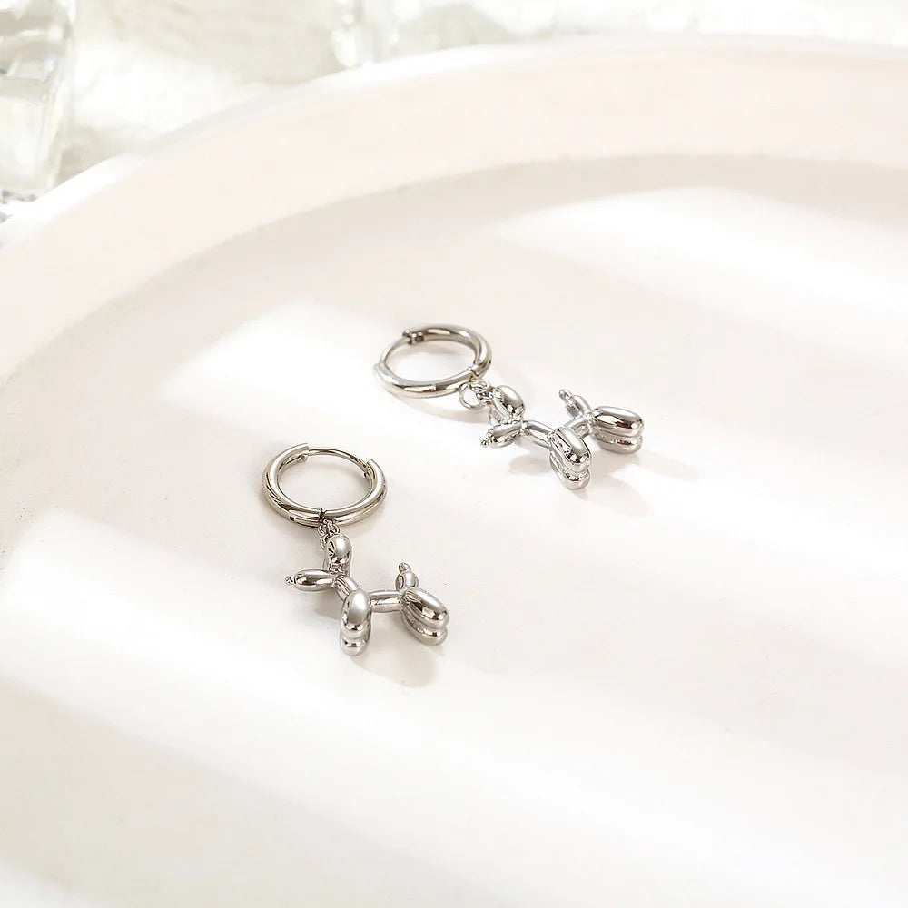 Whimsy Balloon Paw Earrings