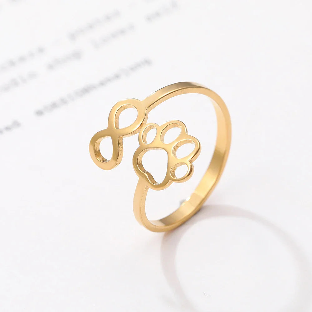 Everbond Infinity Paw Ring