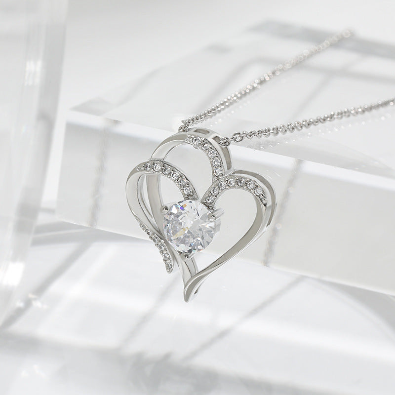 Forever Entwined Zirconia Necklace