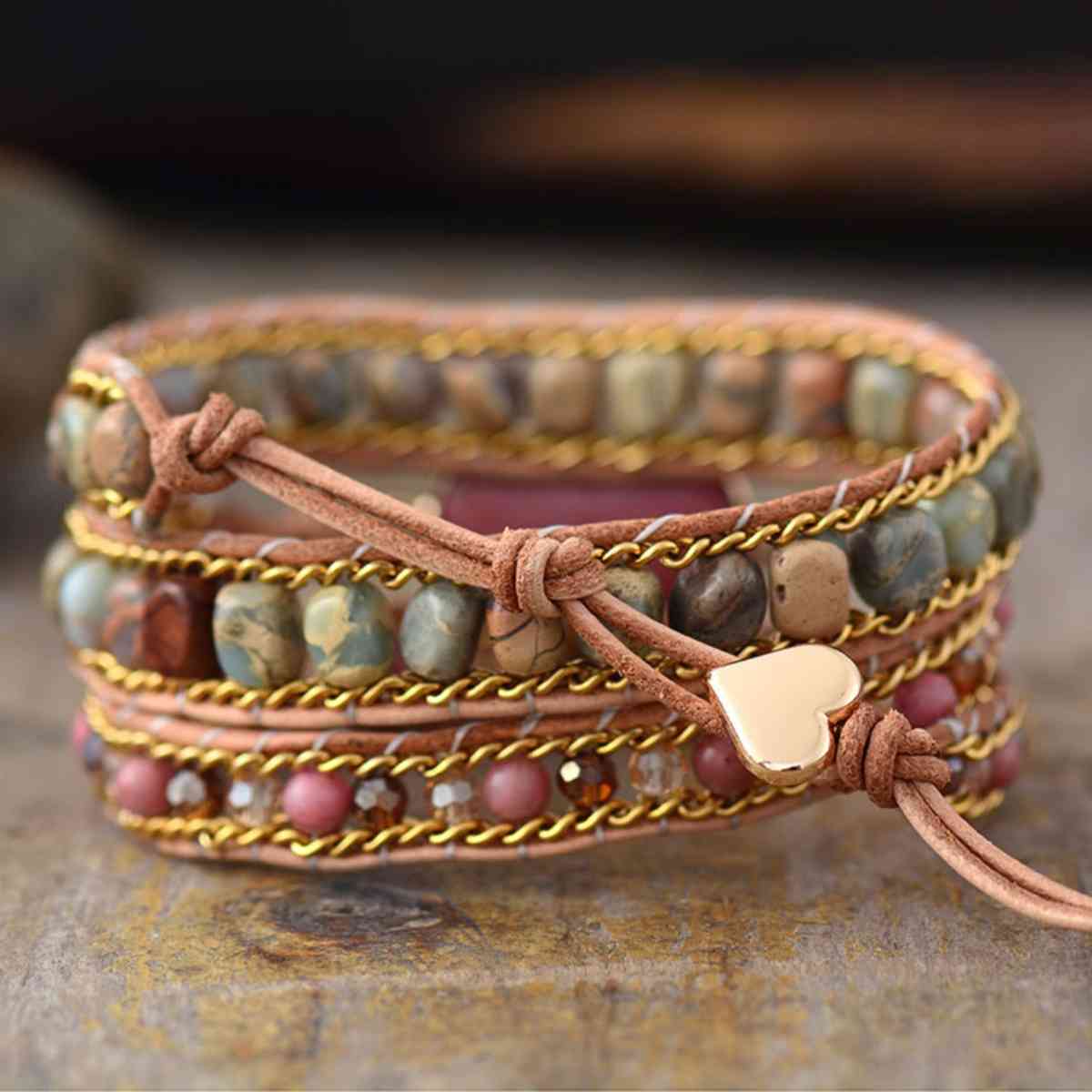 Sierra Cascade Heart Bracelet