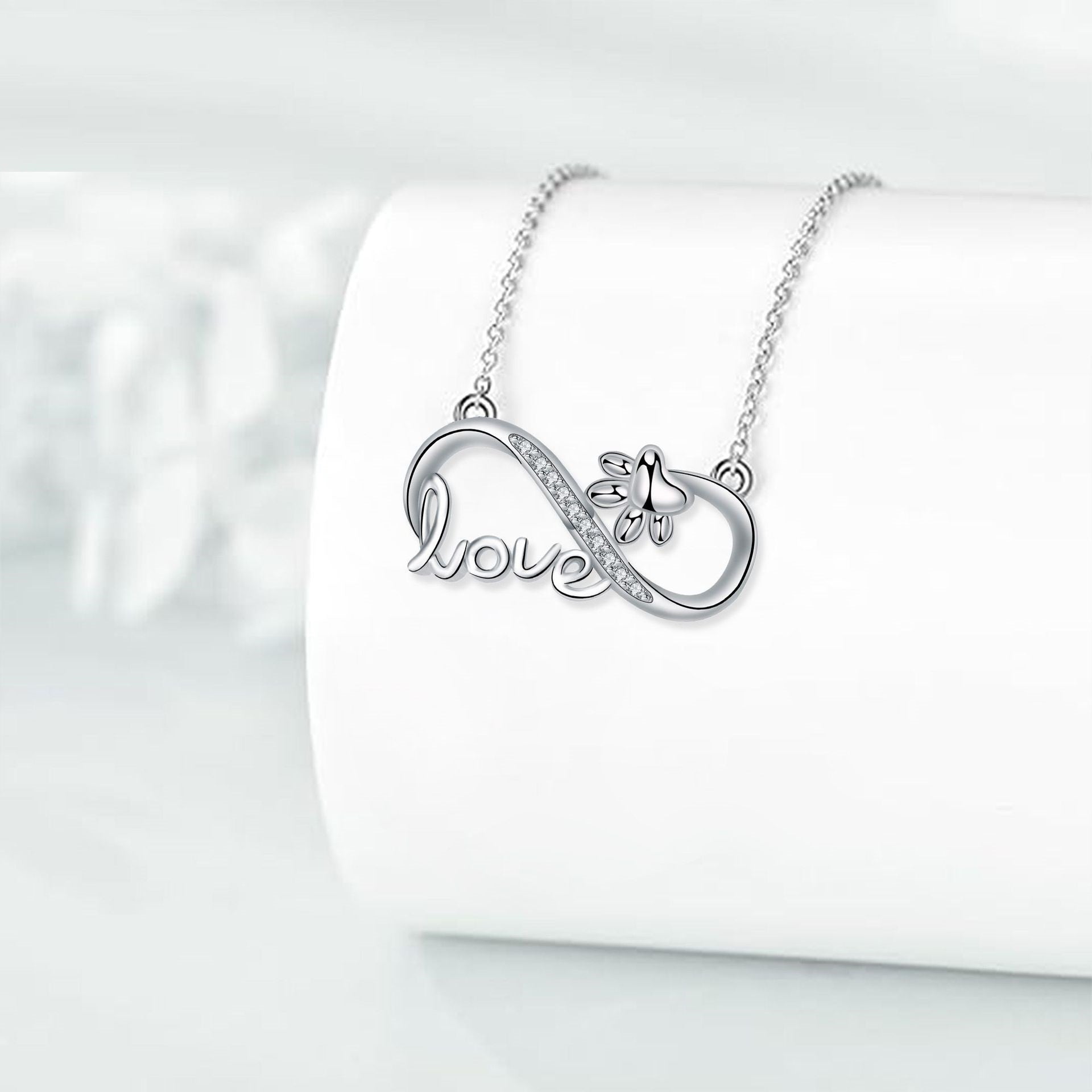 Endless Connection Paw Necklace