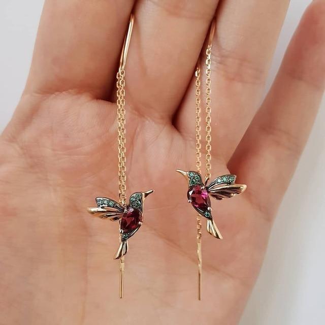 Hummingbird Paw Earrings
